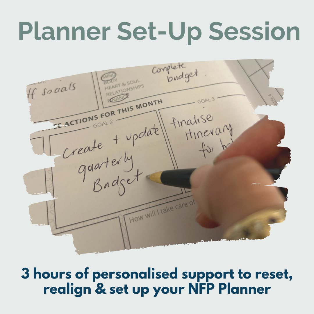 NFP Planner Set-Up Session ✨ (3-hours)